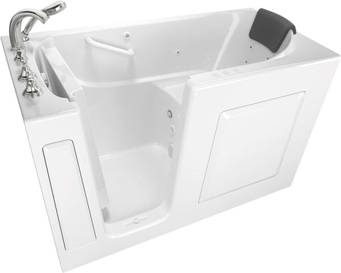 American Standard 3060.109.CLW Gelcoat Whirlpool and Air Spa 30"x60" Left Side Door Walk-In Bathtub in White American Standard 3060.109.CLW Gelcoat Whirlpool and Air Spa 30"x60" Left Side Door Walk-In Bathtub in White