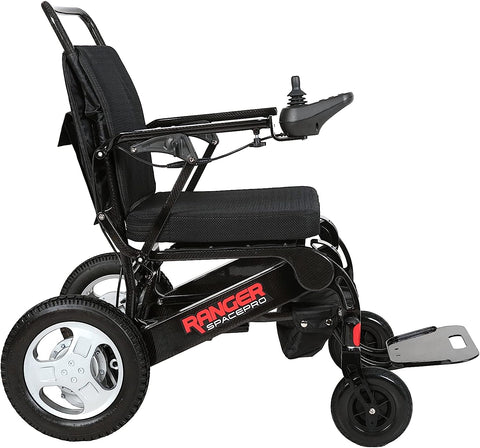 Porto Mobility 2023 Ranger SpacePro Carbon Fiber Lightweight Foldable Next Generation Electric Wheelchair (Carbon, Standard) Porto Mobility 2023 Ranger SpacePro Carbon Fiber Lightweight Foldable Next Generation Electric Wheelchair (Carbon, Standard)